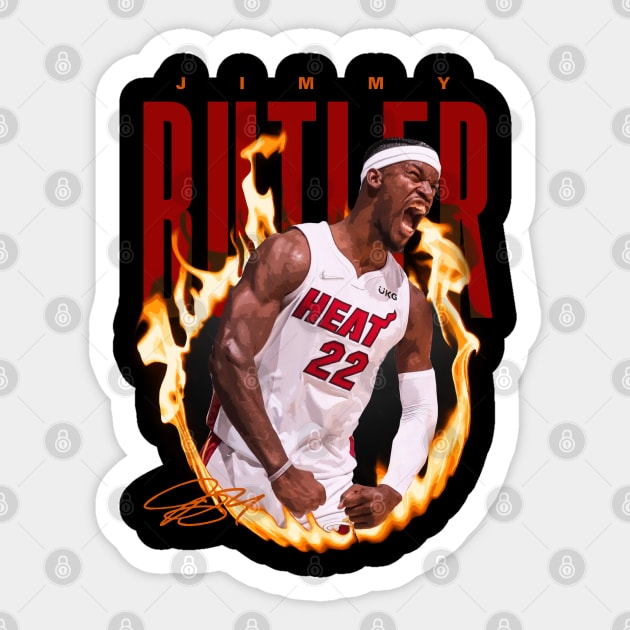 Jimmy Butler Sticker by Juantamad